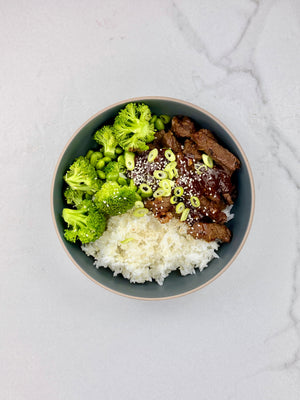 Korean BBQ Beef on Rice