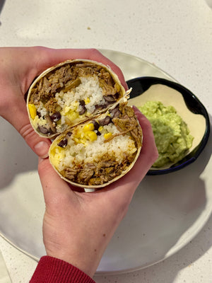 Beef burritos