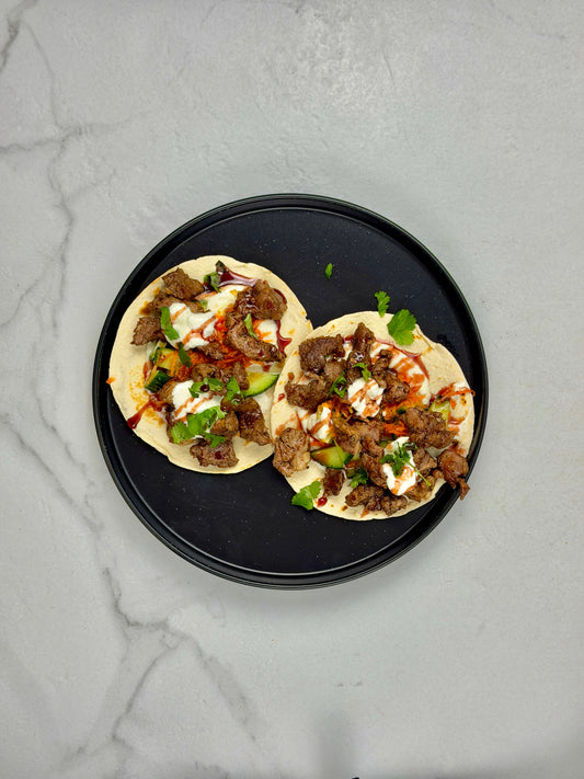 Lamb flatbreads