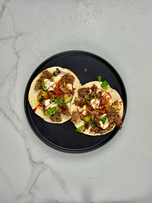 Lamb flatbreads