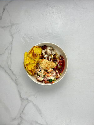 Chicken gyro bowls