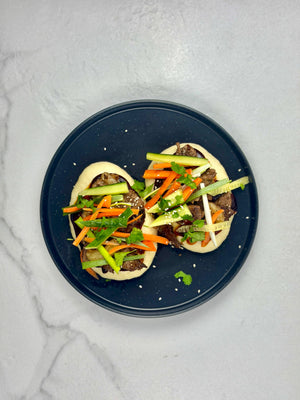 Spicy lamb bao