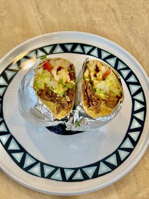 Pulled Beef Burrito