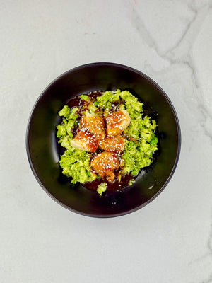 Miso honey crumbed chicken