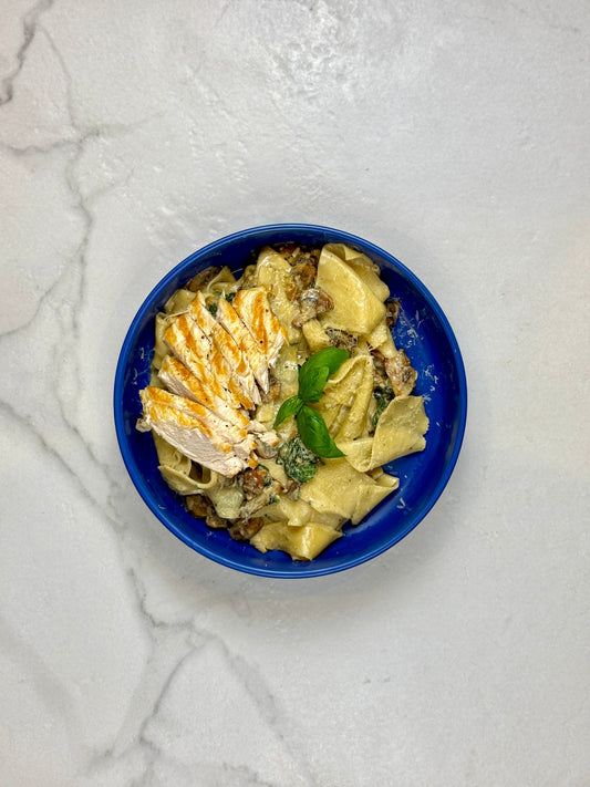 Gorgonzola truffle pasta