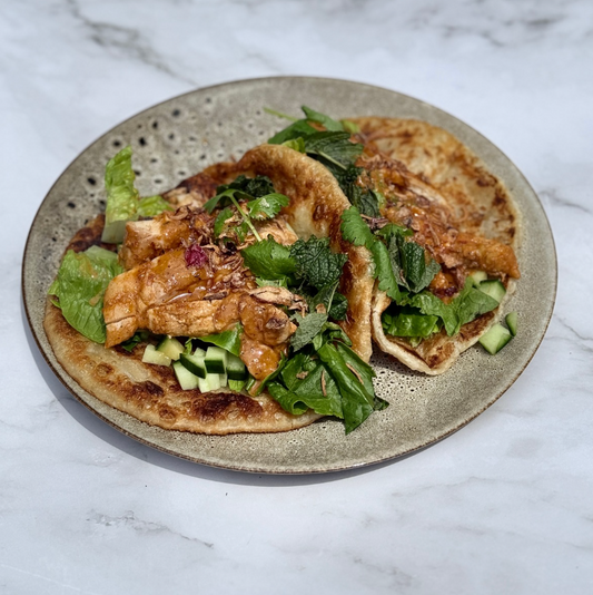 Chicken roti wraps