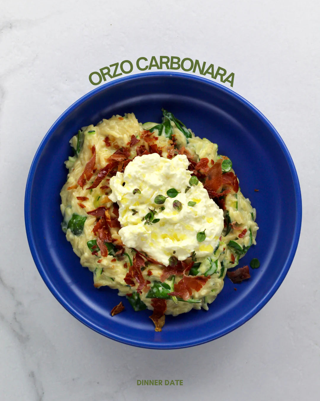 Orzo Carbonara