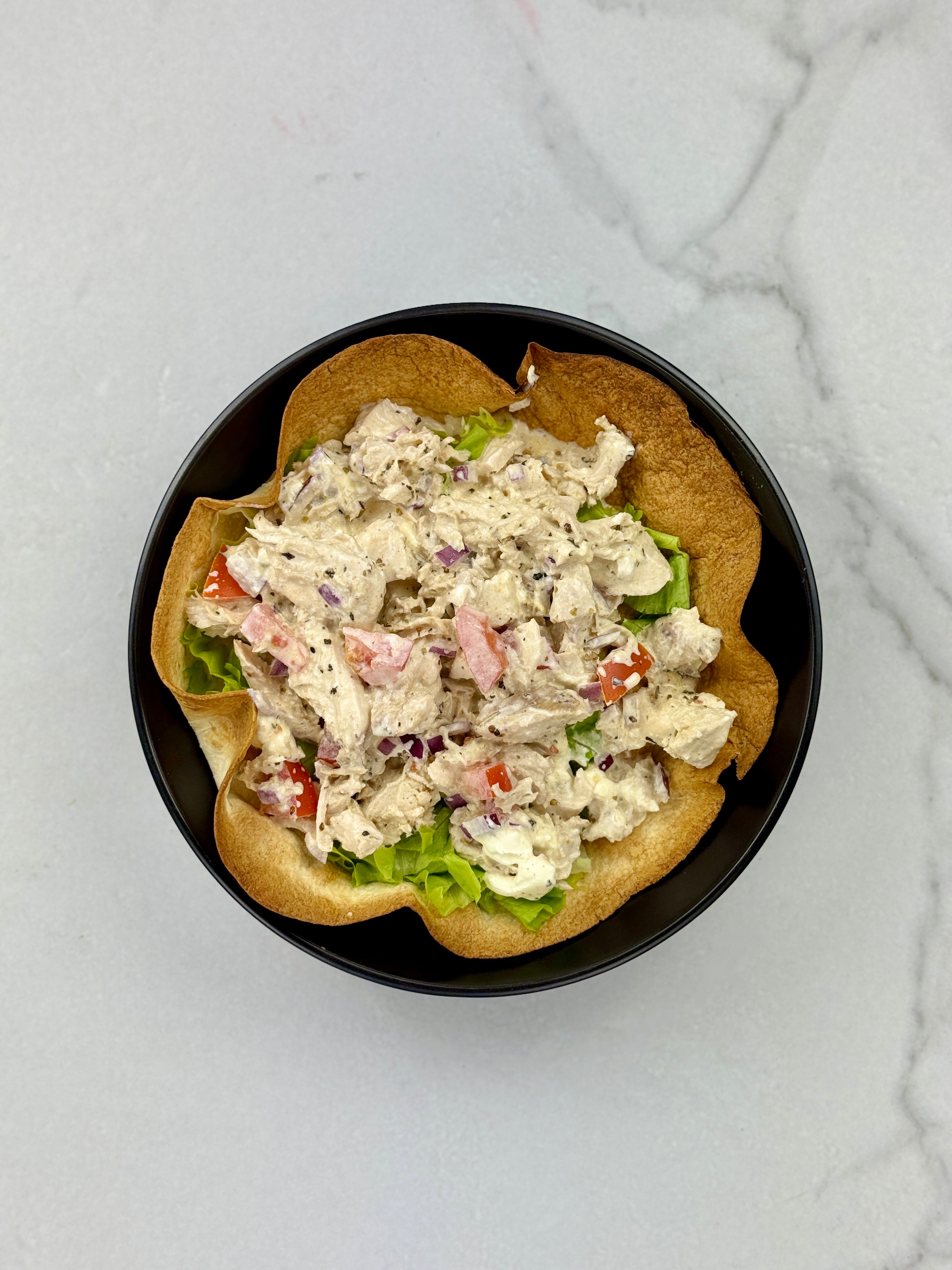 Chicken taco bowl