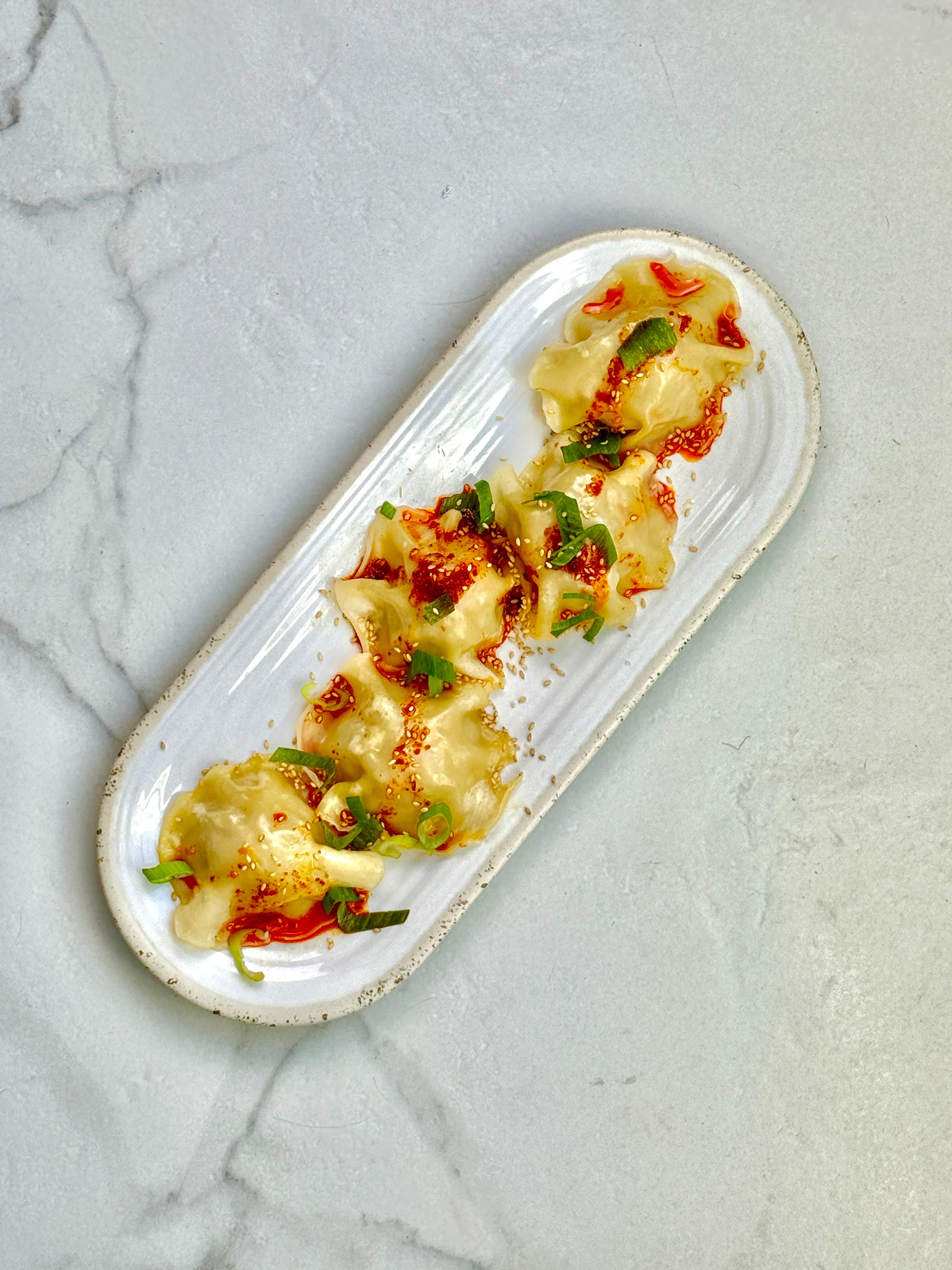 Fold over dumplings