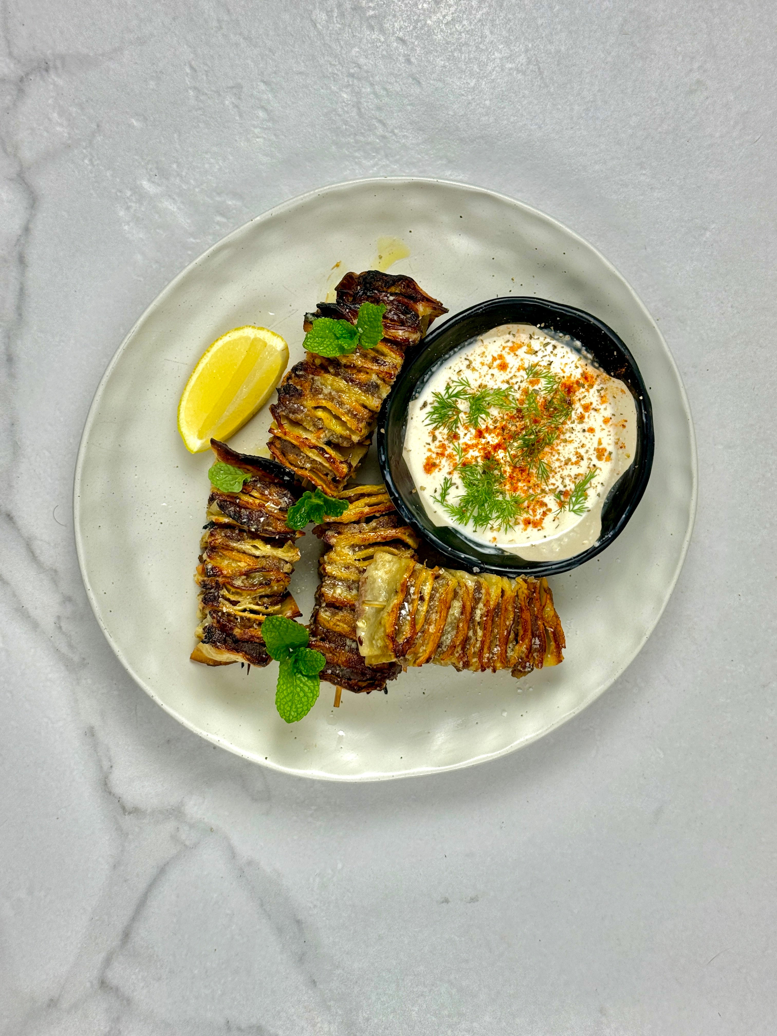Tortilla wrap kebabs