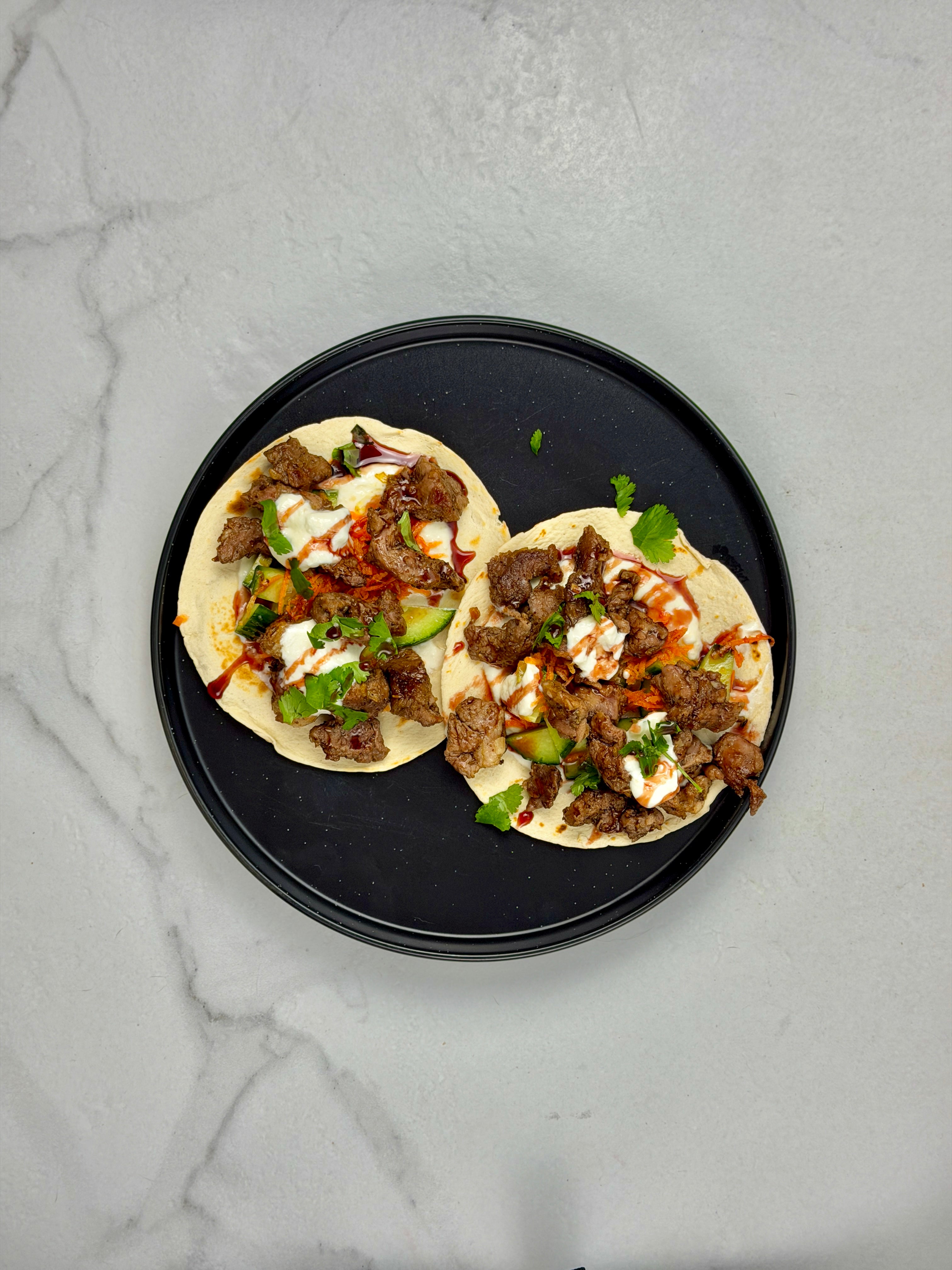 Lamb flatbreads