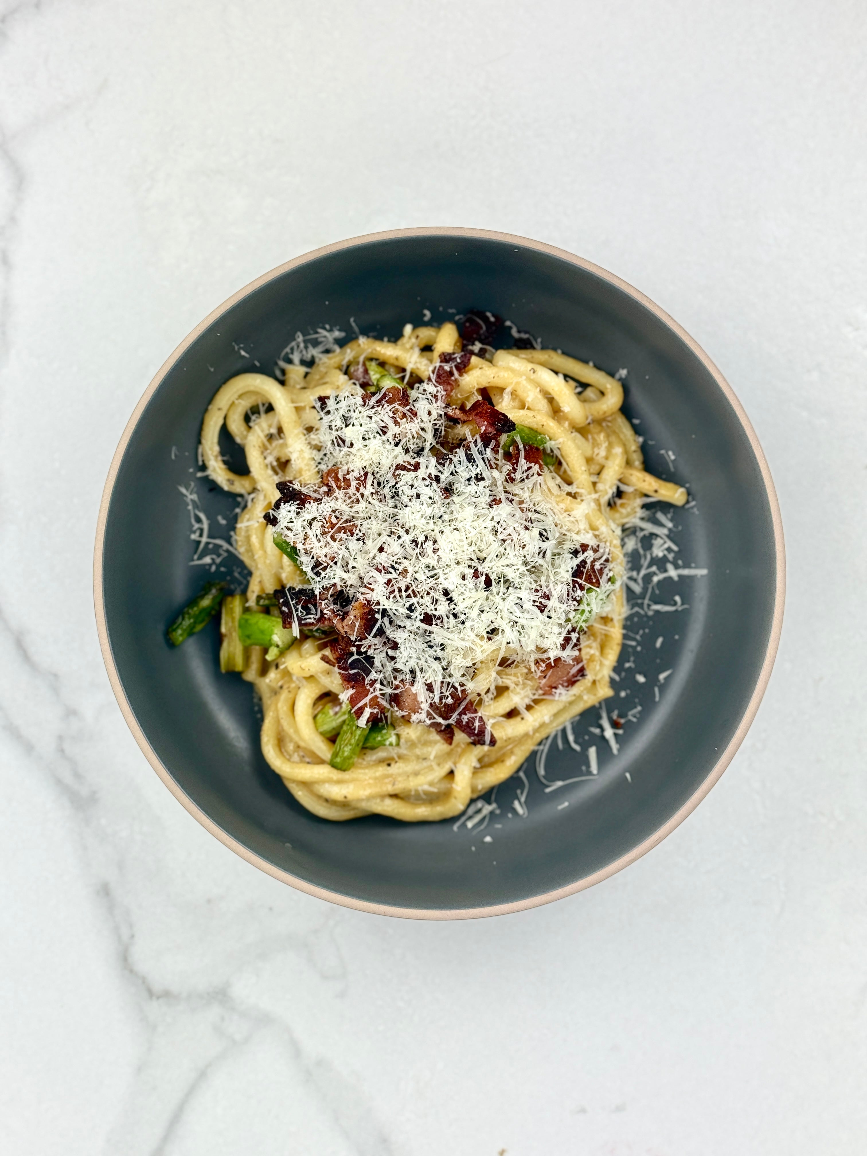 Miso Udon Carbonara