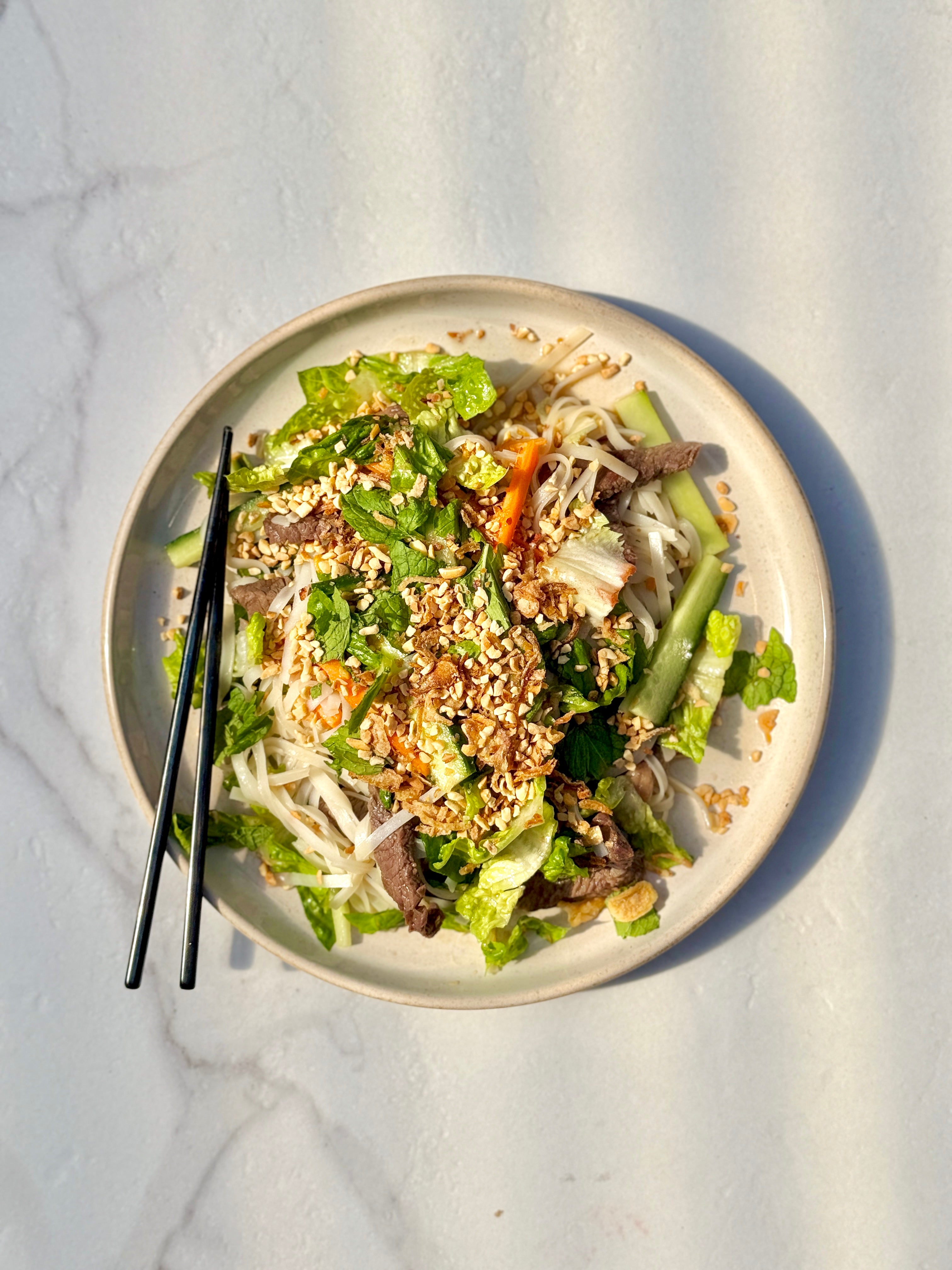 Vietnamese Beef Noodle Salad