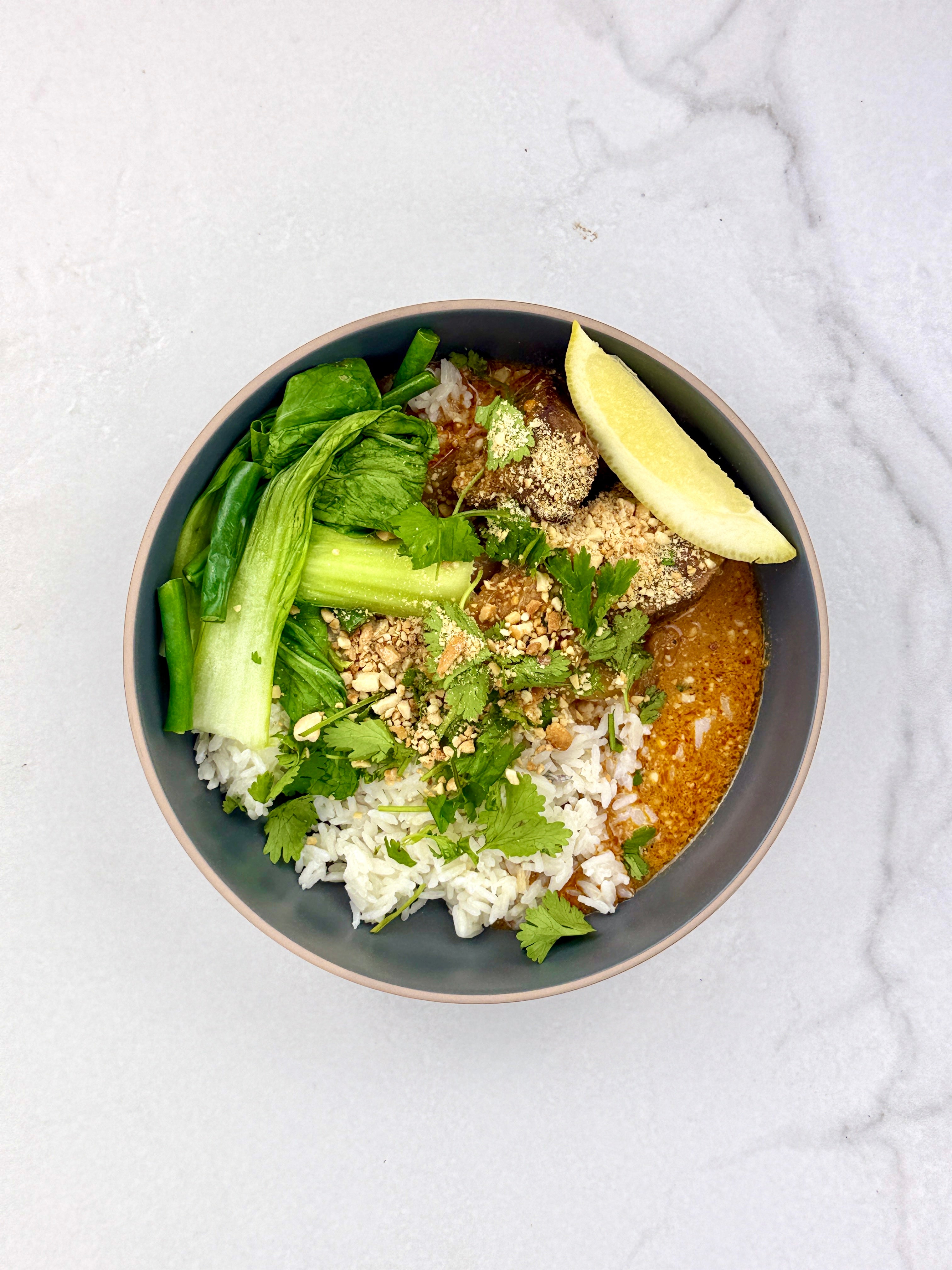 Slow Cooked Beef Thai Curry