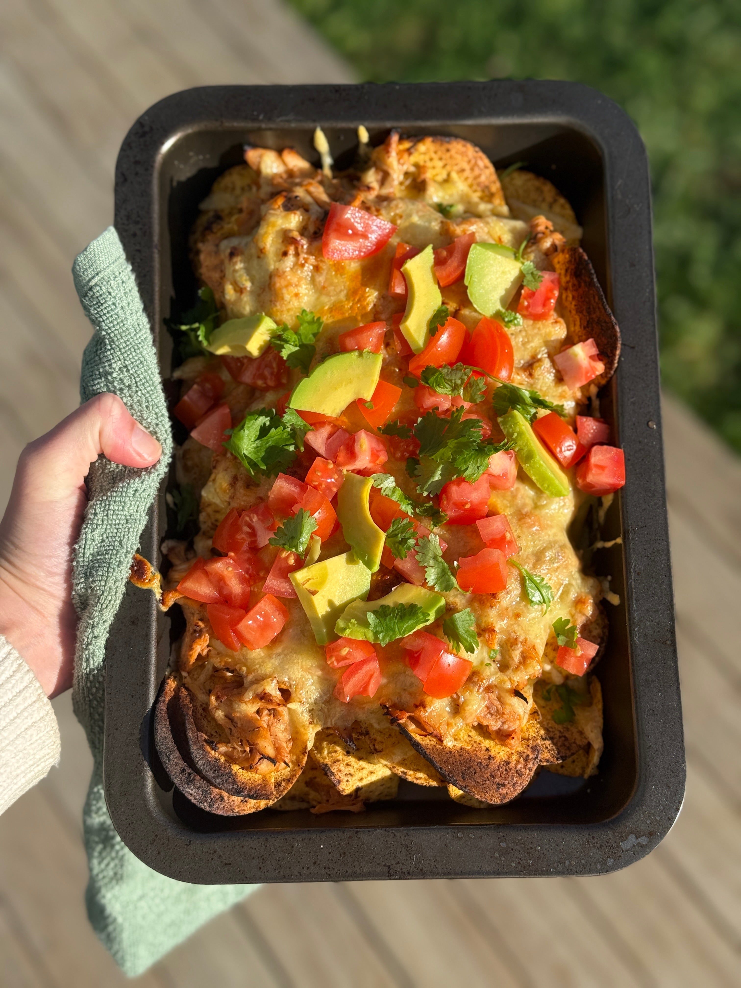 Chicken nachos