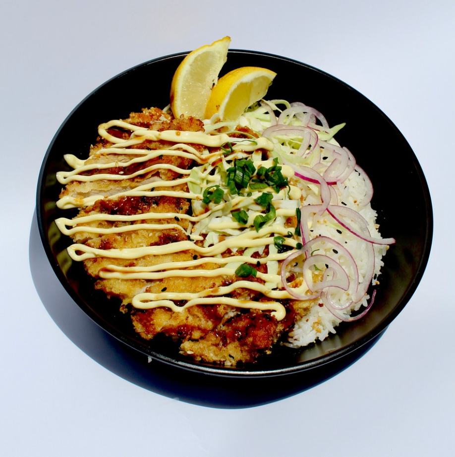 Pork katsudon