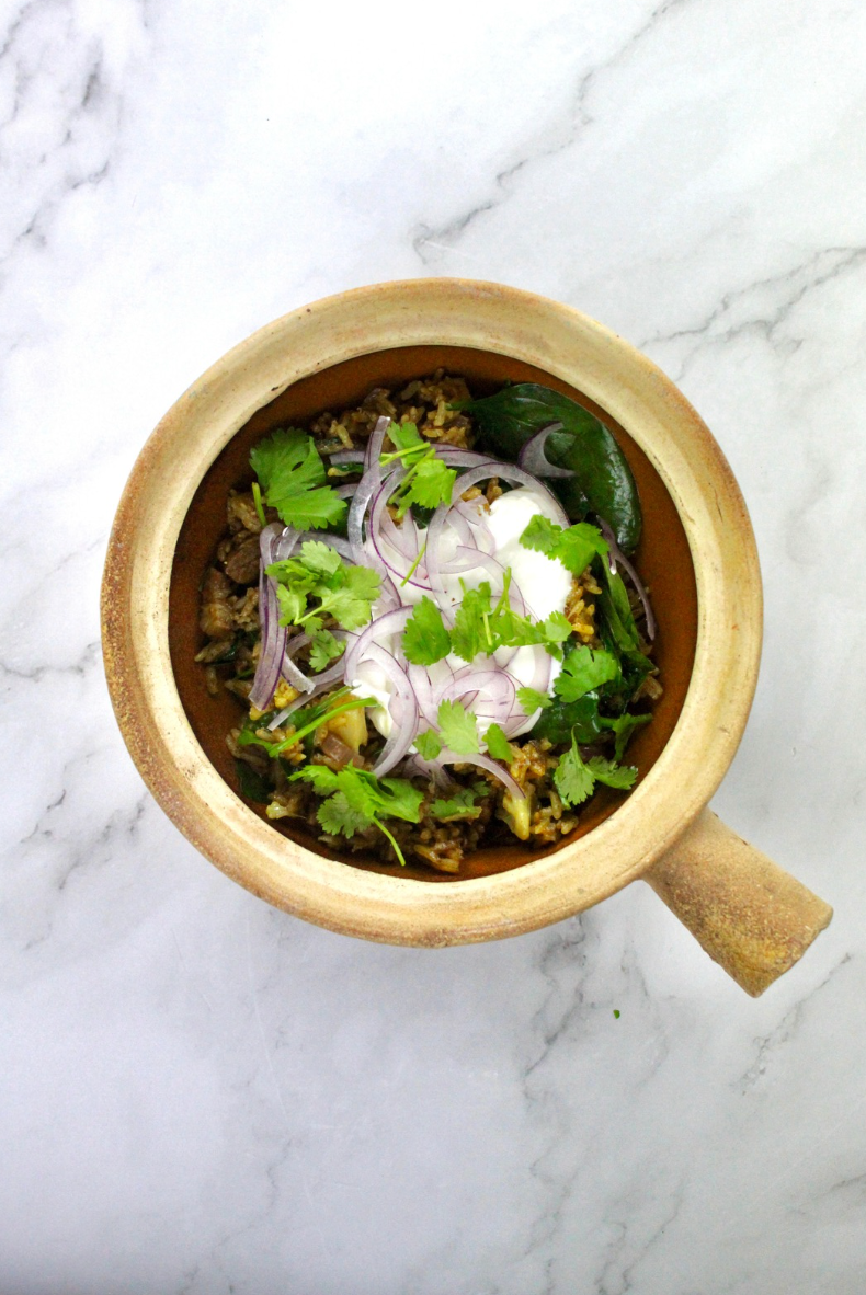Lamb biryani